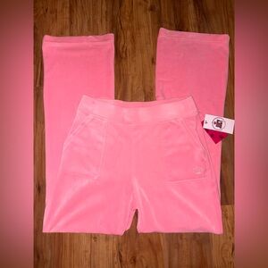 juicy couture velour pink pants